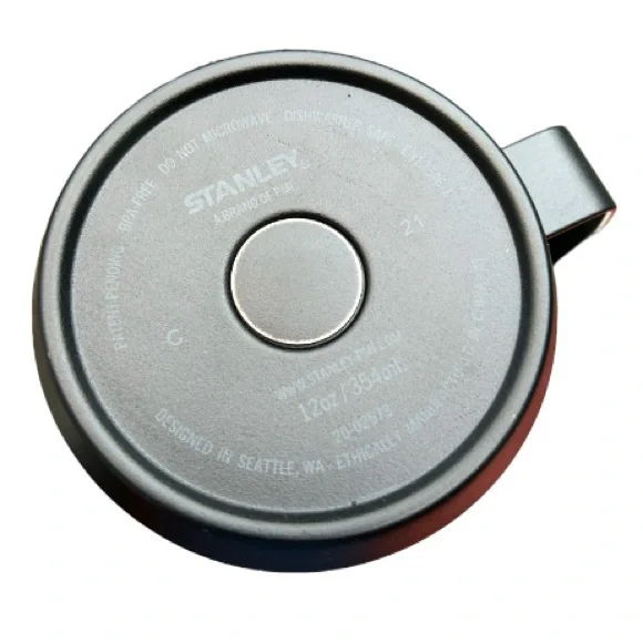 Stanley stainless steel coffee/tea cup/mug black 12oz Vacuum sealed - Picture 5 of 5